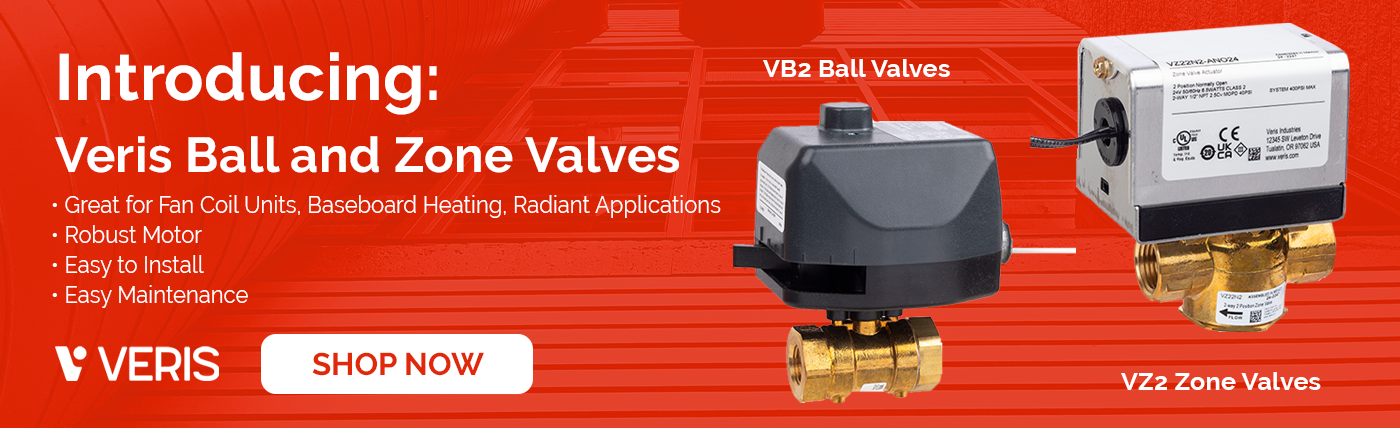 NEW Release: HVAC Valves and Actuators at Veris